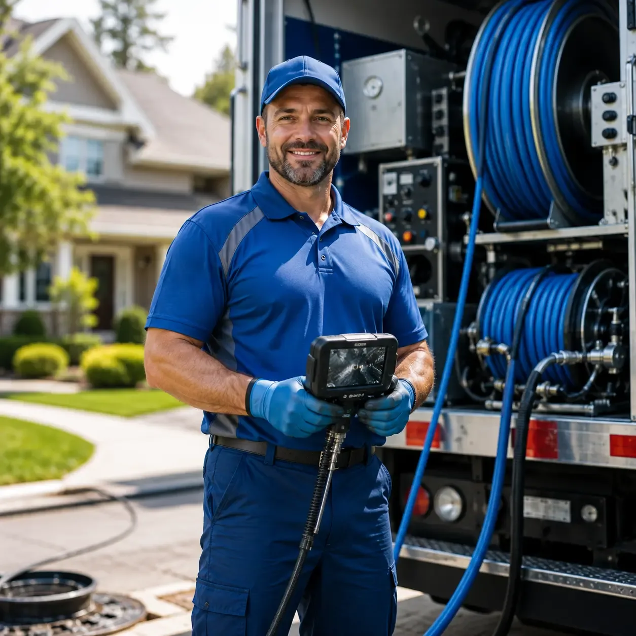Local outdoor drain cleaning specialists in Hooks, TX